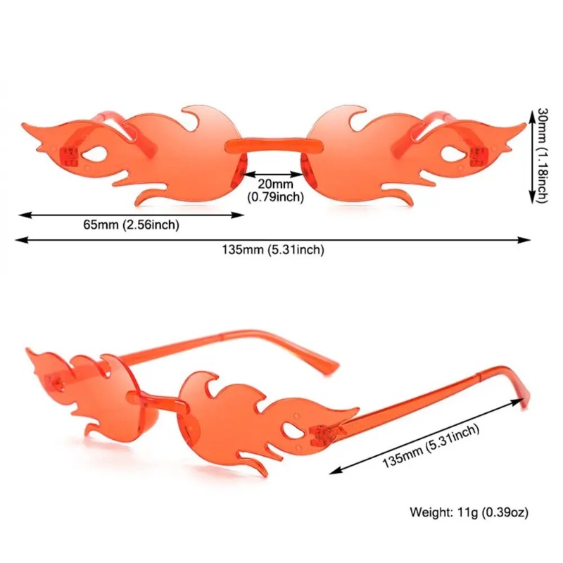 Fire Flame Sunglasses Women De - Designer Sunglasses ulasan dan harga