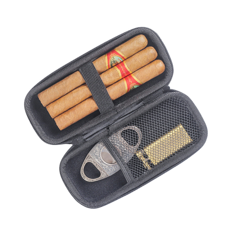 6-Count Portable Cigar Case Li - Premium Cigar Case ulasan dan harga