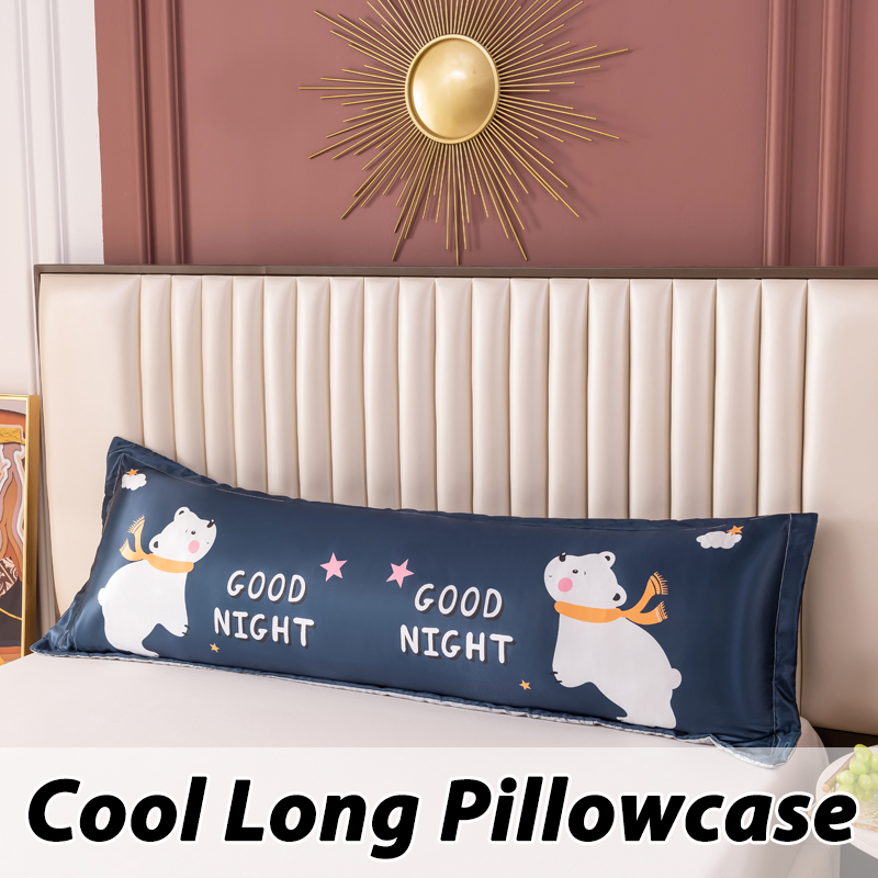 Cool Summer 120/150/180Cm Long - Silk Pillowcase ulasan dan harga