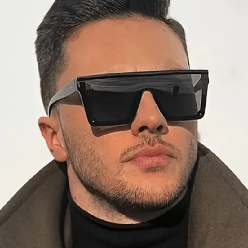Fashion Oversized Square Brand - Designer Sunglasses ulasan dan harga