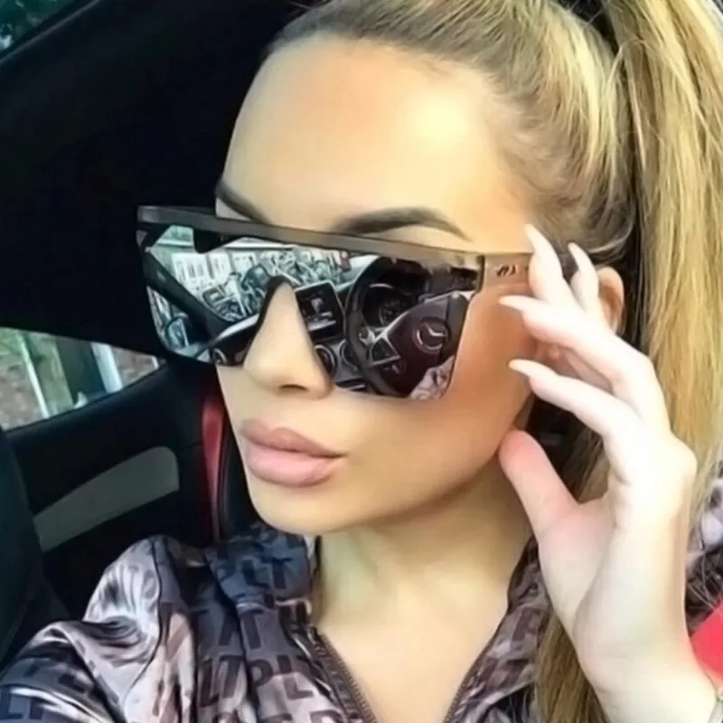 Fashion Oversized Square Brand - Designer Sunglasses ulasan dan harga