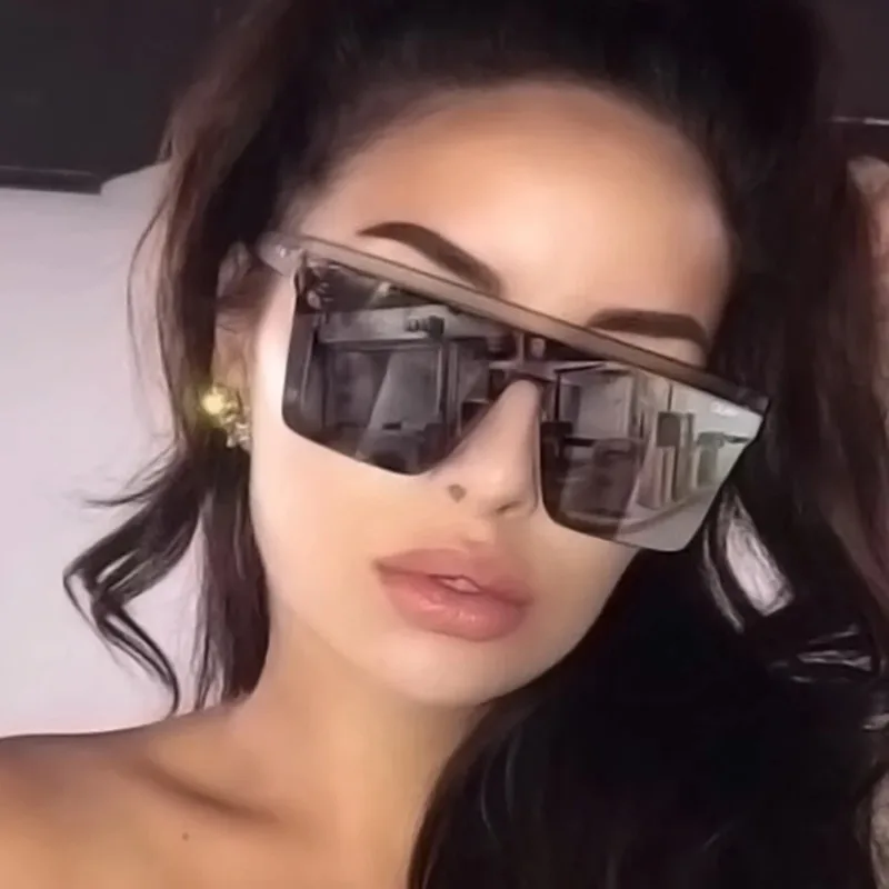 Fashion Oversized Square Brand - Designer Sunglasses ulasan dan harga