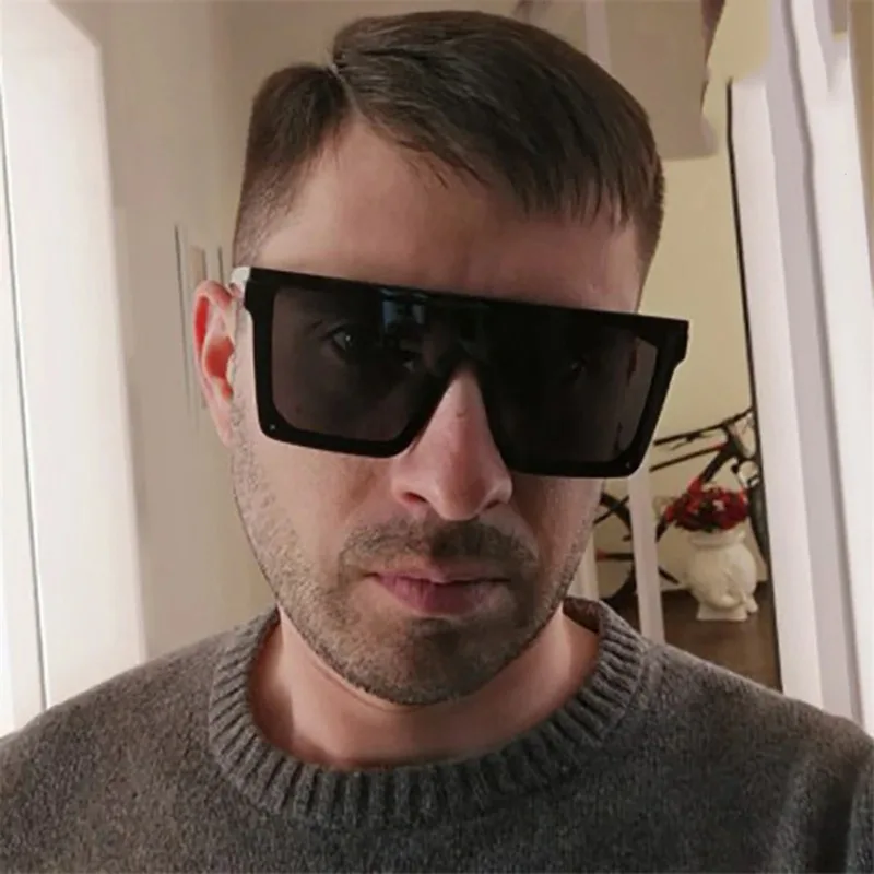 Fashion Oversized Square Brand - Designer Sunglasses ulasan dan harga