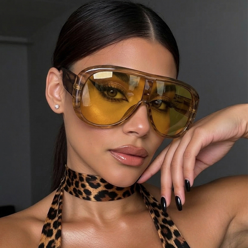 Oversized One Piece Large Fram - Sunglasses Uv400 ulasan dan harga