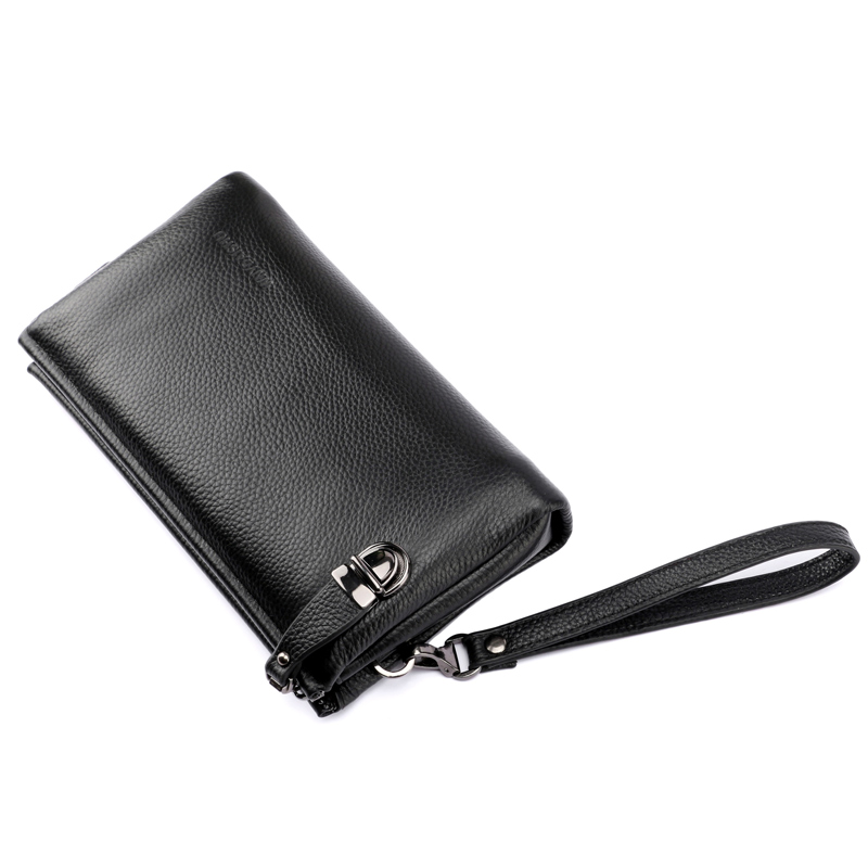 2025 Hand Bag Men Real Cowhide - Leather Wallet Men ulasan dan harga