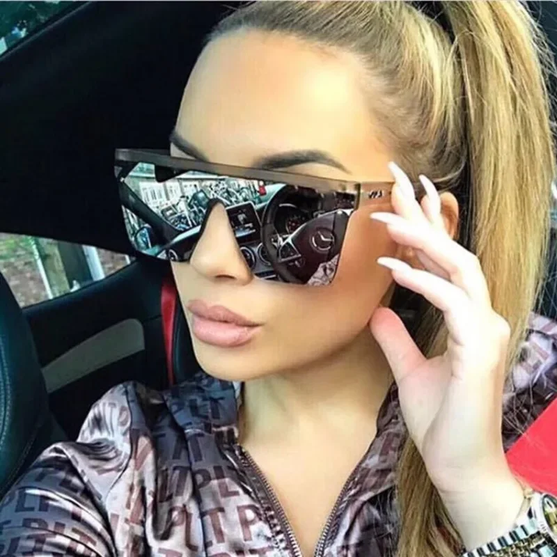 Vintage Square Sunglasses Wome - Designer Sunglasses ulasan dan harga