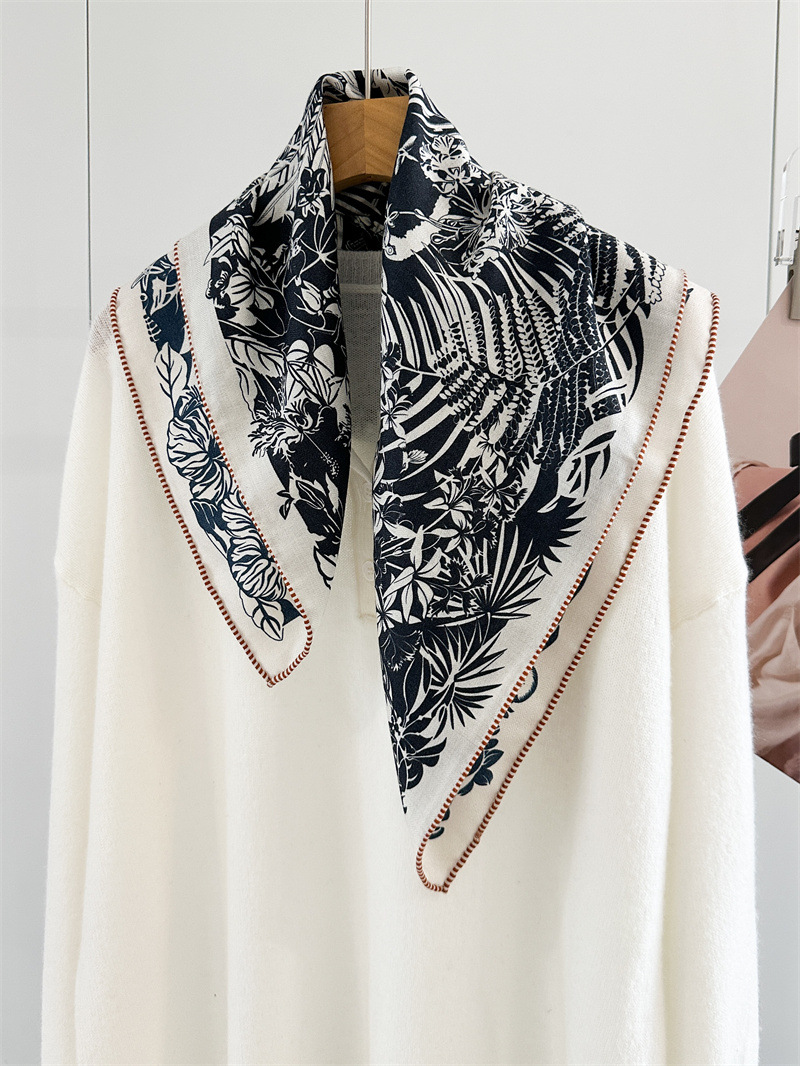 winter Soft Scarf Double Side  - Cashmere Scarf ulasan dan harga