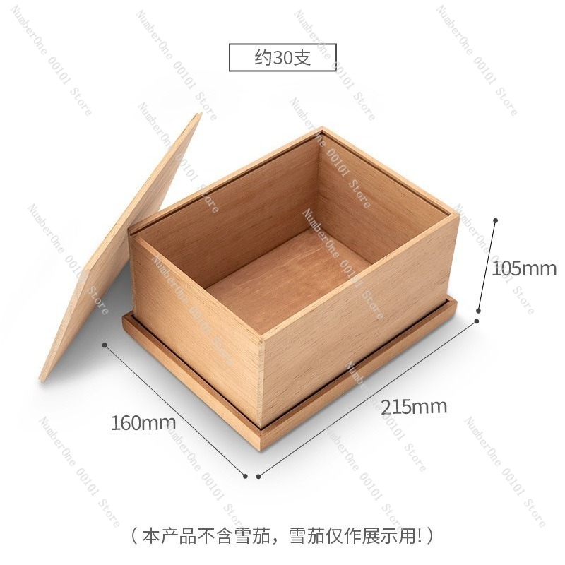 Premium Cedar Wood Cigar Humid - Premium Cigar Case ulasan dan harga