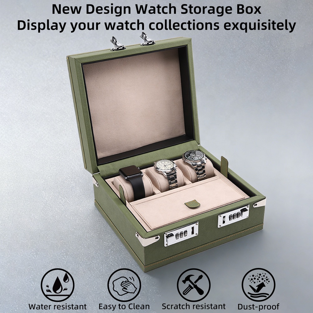 Watch Trunk Manufacturer Premi - Leather Briefcase ulasan dan harga