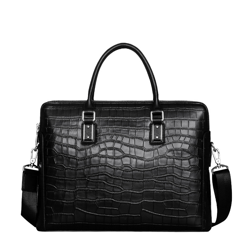 New Genuine Leather Men's Brie - Leather Briefcase ulasan dan harga