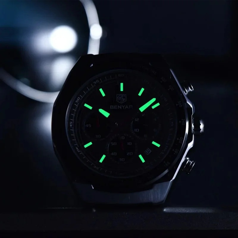 BENYAR 5215 Men Luxury Quartz  - Luxury Watch Men ulasan dan harga