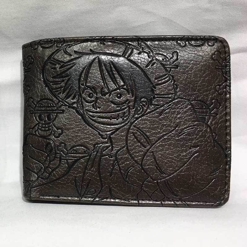 Anime One Piece Luffy Pirate S - Leather Wallet Men ulasan dan harga