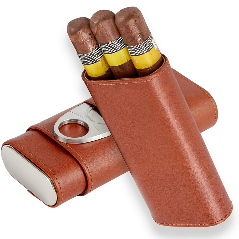 Portable Cigar Humidor Kit, Pr - Premium Cigar Case ulasan dan harga