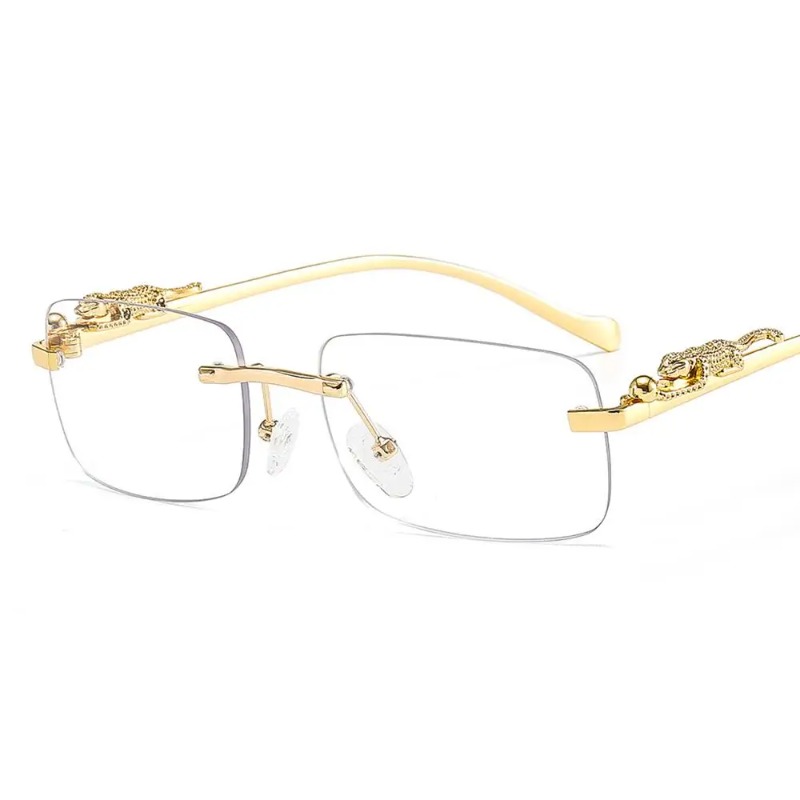 Rimless Square Sunglasses Wome - Designer Sunglasses ulasan dan harga