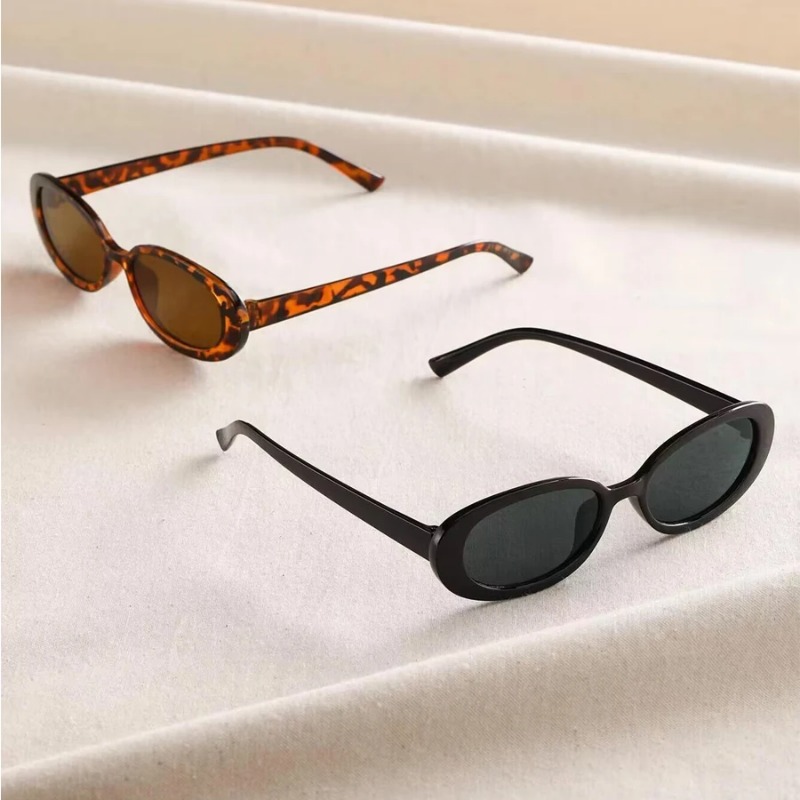 Vintage Oval Sunglasses Women  - Designer Sunglasses ulasan dan harga