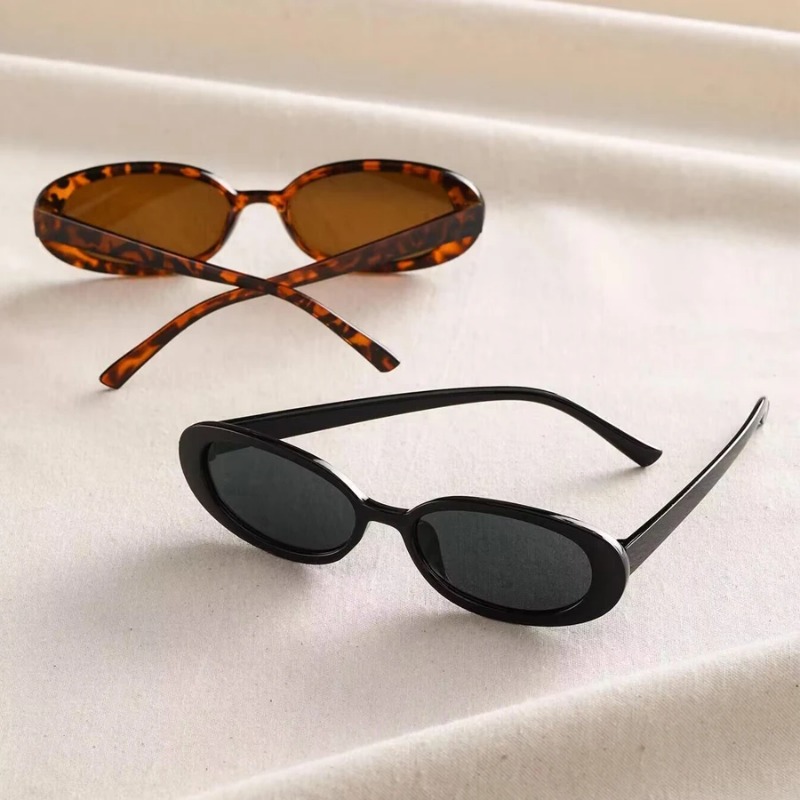 Vintage Oval Sunglasses Women  - Designer Sunglasses ulasan dan harga